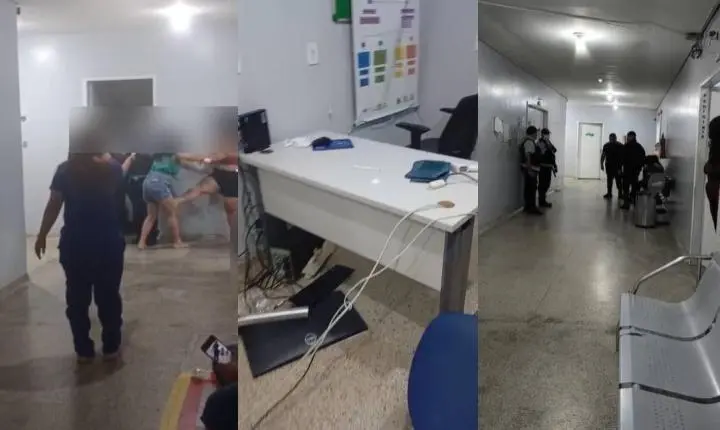Agressões e vandalismo na UPA Sul mobilizam PM em Porto Velho