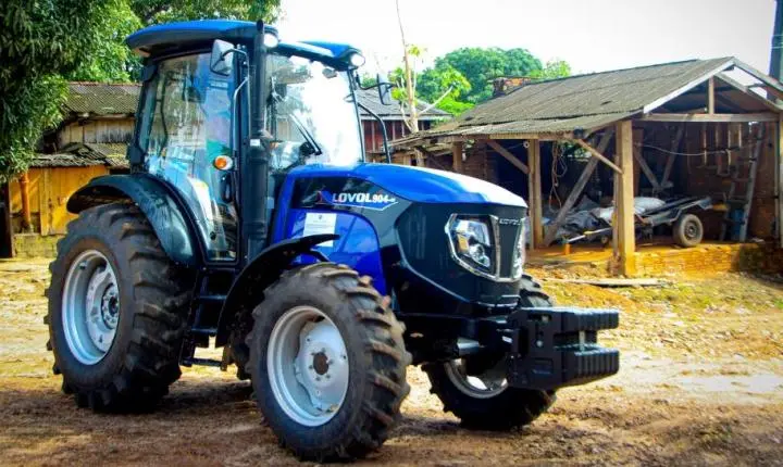 Alero no Agro: emenda da Assembleia fortalece produção rural com trator em Alvorada D’Oeste