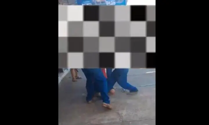 Assista: moradores perseguem e imobilizam suspeito de roubo contra idoso em Vilhena