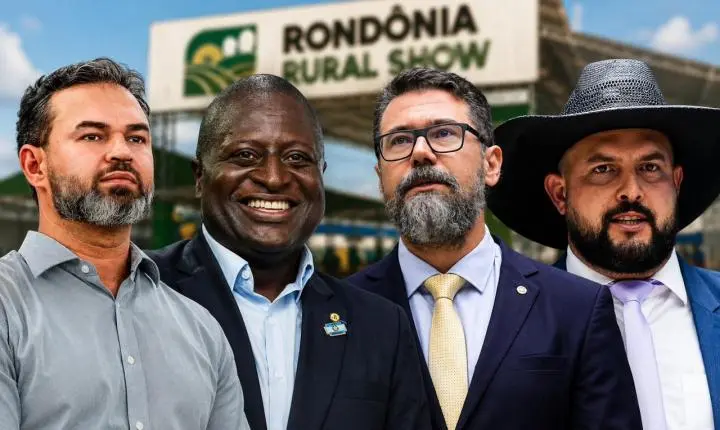 Bruno Bolsonaro Scheid recebe Hélio Negão, Marcos Pollon e Zé Trovão na Rondônia Rural Show*