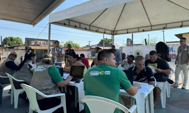 CadÚnico no Seu Bairro aproxima serviços públicos das famílias em Porto Velho