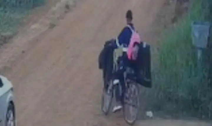 Câmeras flagram suspeito furtando televisão de residência em Porto Velho