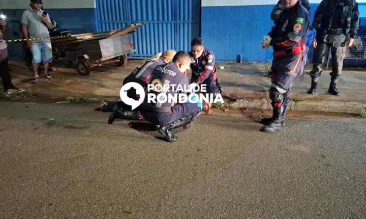 Ciclista é morto a tiros por dupla em motocicleta na Zona Leste de Porto Velho