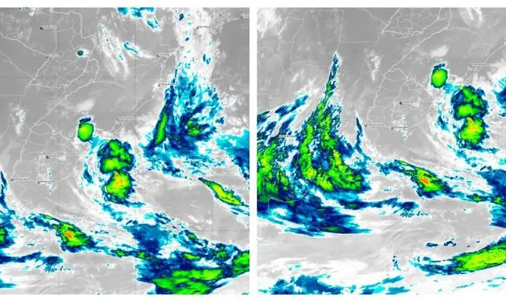 Ciclone extratropical ameaça o Rio Grande do Sul com vendavais destrutivos, tempestades severas e risco de tornados