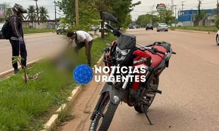 Colisão entre duas motocicletas deixa feridos na Avenida Imigrantes em Porto Velho