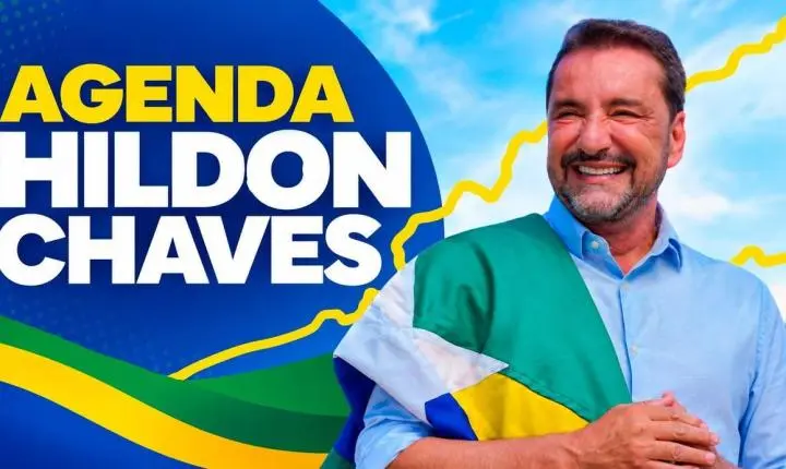 Confira a agenda de Hildon Chaves, candidato ao Governo de Rondônia, para esta terça (22)