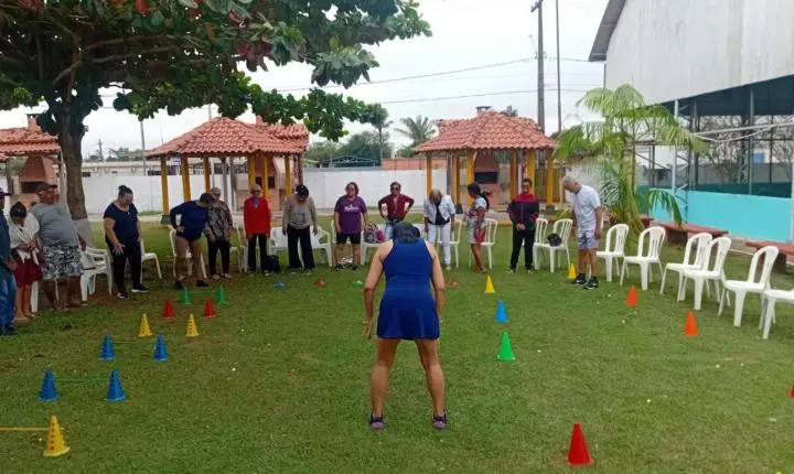 Cras de Jaci Paraná participou de ação voltada à qualidade de vida da pessoa idosa em Nova Mutum