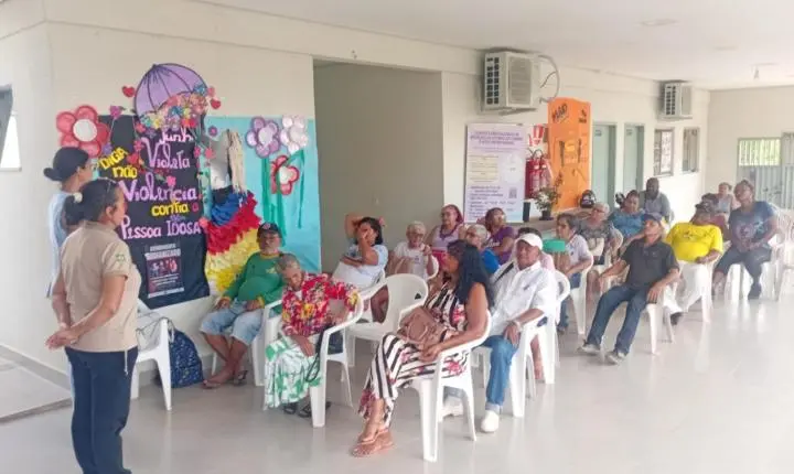 Cras Teodoro Crommo realizou ação de conscientização e combate à violência contra a pessoa idosa em Jaci Paraná