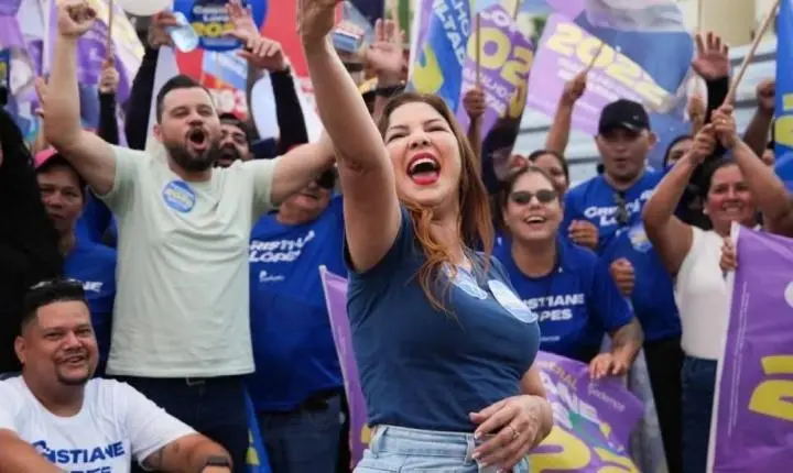 Cristiane Lopes é a deputada federal mais votada do Podemos e assegura reeleição