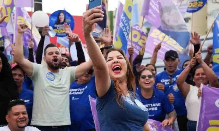 Cristiane Lopes encerra campanha rumo à reeleição com grande mobilização em Porto Velho