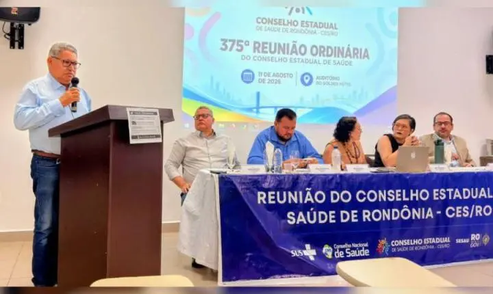 DECISÃO: Conselho Estadual de Saúde rejeita transferência do Hospital Regional de Vilhena