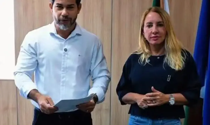 Deputada Ieda Chaves recebe pedido de emenda parlamentar para aquisição de micro-ônibus da Polícia Penal de Rondônia