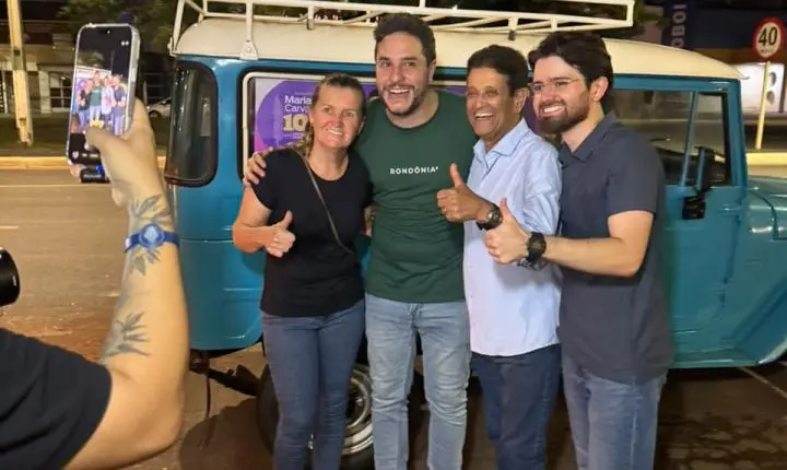 Dr. Benedito Alves inicia mobilização com adesivaço realizado na madrugada em Porto Velho