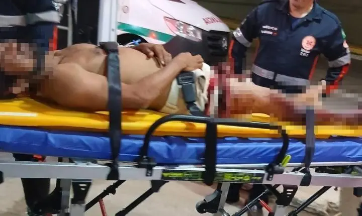 Duas pessoas ficam feridas depois de quedas de telhado em RO