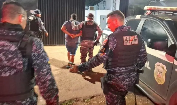 Foragido com mandados por roubo e homicídio em Porto Velho é preso em Santa Catarina