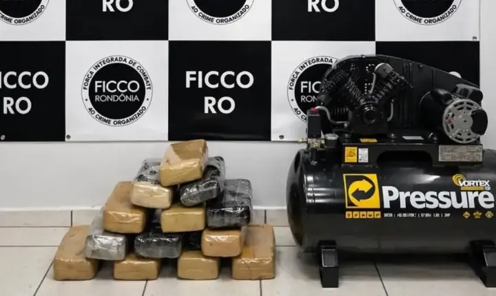 Força integrada apreende 13 kg de maconha e prende mulher em Porto Velho