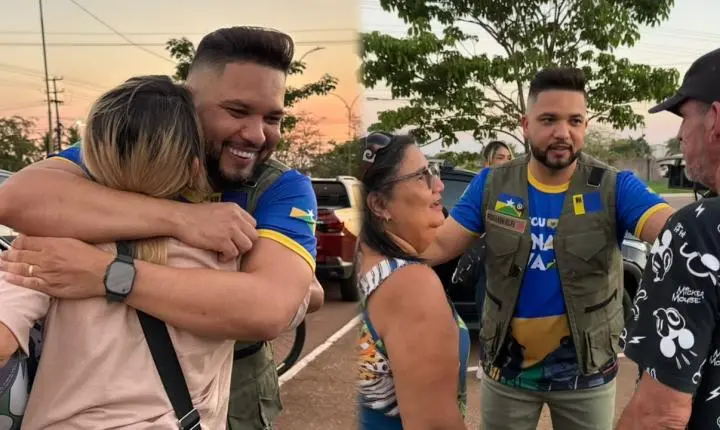 FORÇA NAS RUAS – Fernando Silva reúne centenas de apoiadores em mega adesivaço