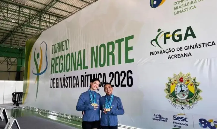 Ginastas do Construindo Campeões brilham no Acre e garantem classificação para etapa nacional