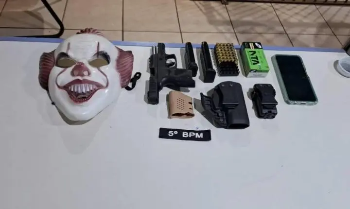 Homem de 30 anos é preso com pistola furtada de policial penal em Porto Velho