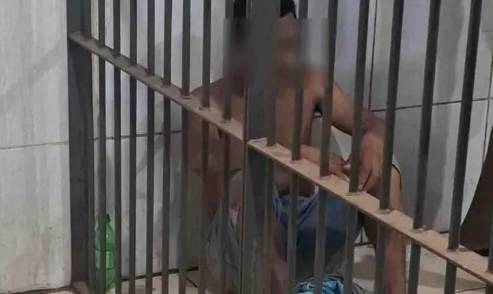 Homem de 33 anos é preso depois de agredir irmã e tentar atacá-la com faca
