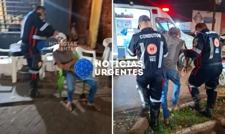 Homem é esfaqueado na cabeça na Avenida Mamoré