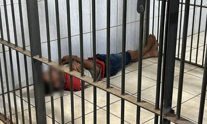 Homem é preso em flagrante acusado de matar idosa e enterrar corpo em cova rasa na Zona Leste de Porto Velho