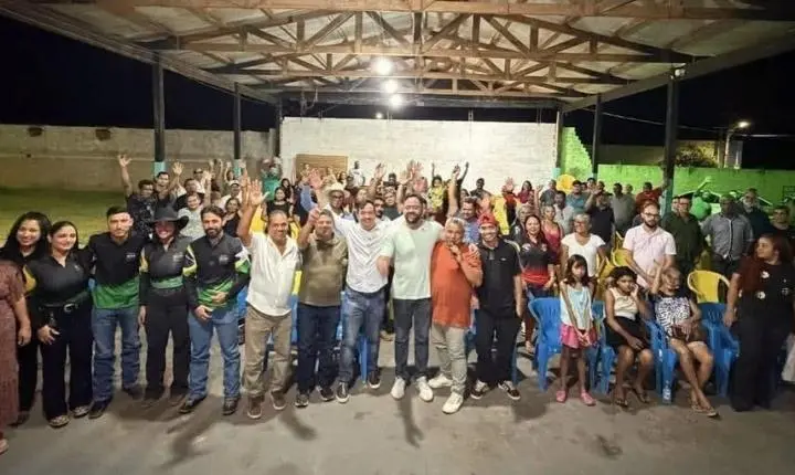 Jaime Gazola e Paulo Moraes reúnem multidão e lideranças em Jaci-Paraná