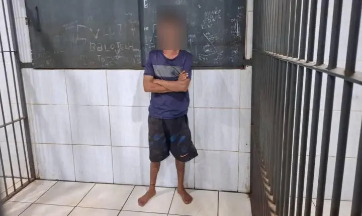 Jovem é preso depois de agredir mãe e irmã em Rondônia