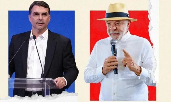 Lula e Flávio Bolsonaro encerram campanha com atos no Sudeste antes do 1º turno
