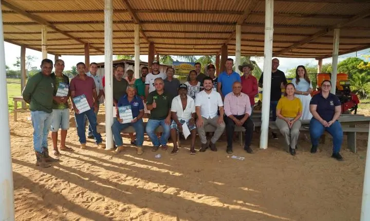 Marcelo Cruz e Pastor Evanildo acompanham ações na agricultura, esporte e empreendedorismo em Campo Novo, Ariquemes e Ji-Paraná