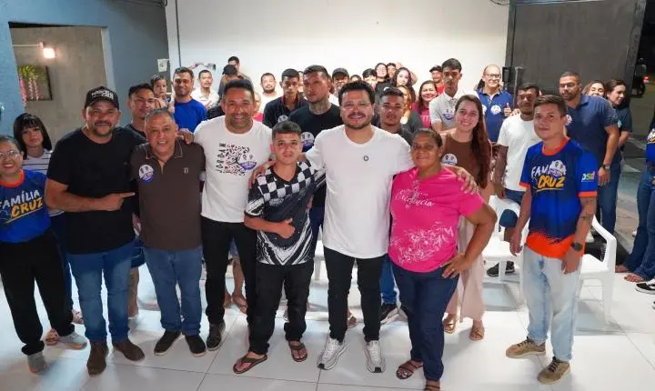 Marcelo Cruz participa de reuniões na Zona Sul de Porto Velho e dialoga com a população
