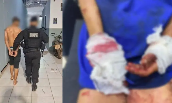 Menor é apreendido depois de balear mulher em sessão de disciplina de facção no Orgulho do Madeira