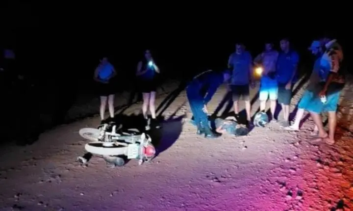 Motociclista fica ferido depois de queda em estrada rural de RO