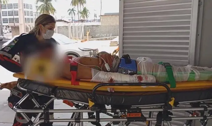 Motociclista fica gravemente ferido depois de colisão frontal em estrada vicinal de RO