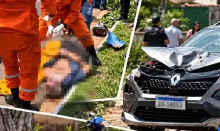 Motociclista morre depois de colisão entre Honda Biz e carro no interior do estado