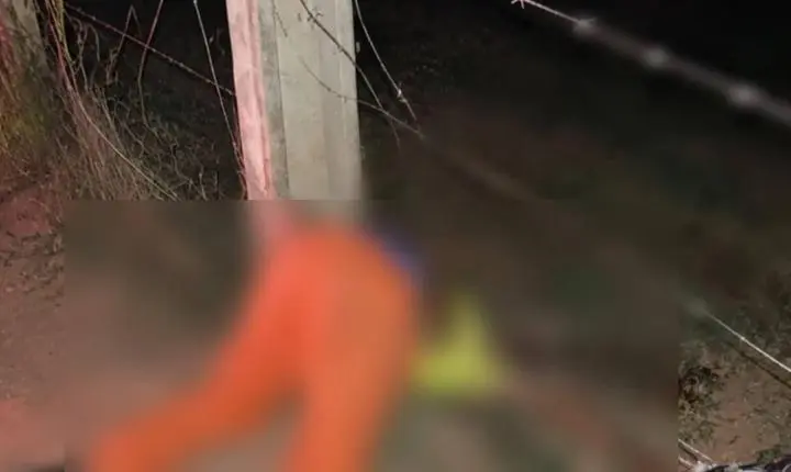 Motociclista morre depois de sofrer acidente e ficar preso em aproximadamente arame farpado em RO