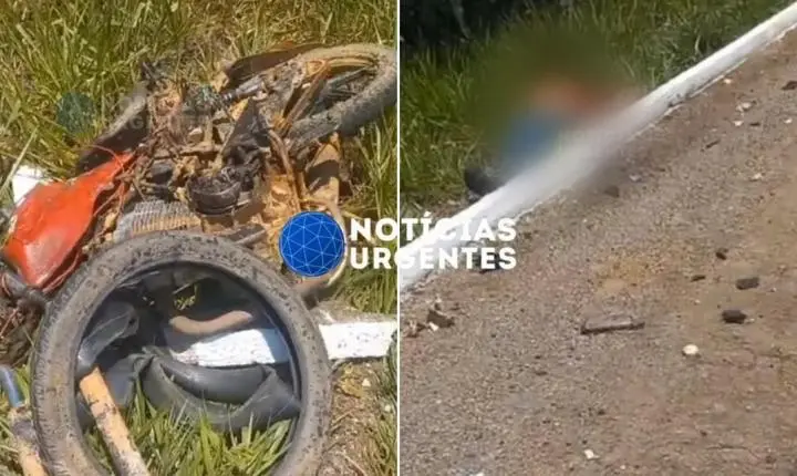 Motociclista morre em colisão com carreta na BR-364