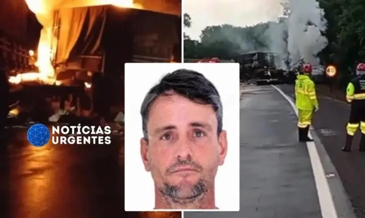 Motorista morre carbonizado após colisão entre carretas na BR-364 – VEJA O VÍDEO