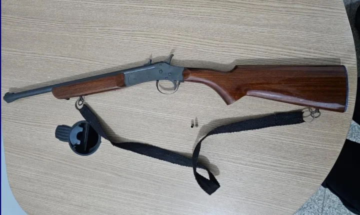 Mulher é conduzida após disparo de arma de fogo durante discussão com o companheiro em Espigão do Oeste
