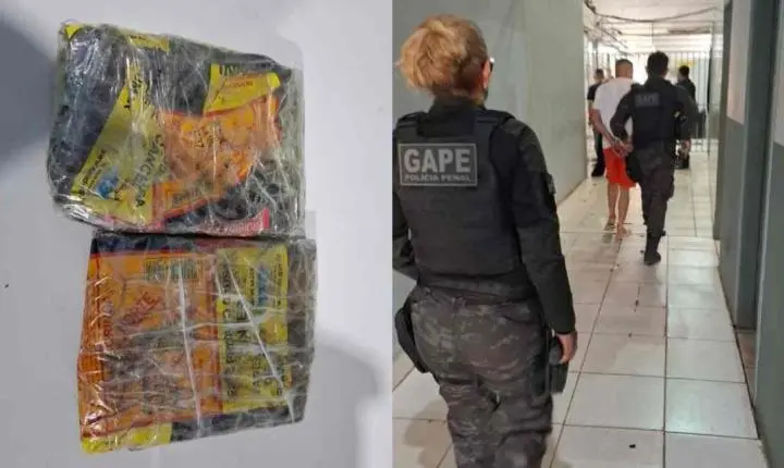 Ocorrência no presídio Urso Panda relata apreensão de material proibido e denúncia entre servidores