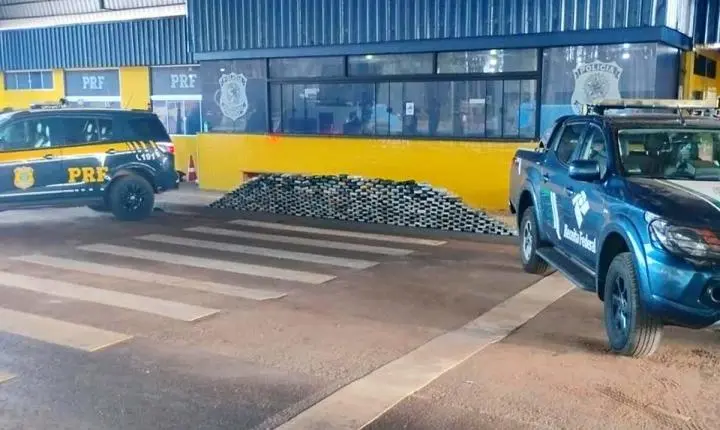 Operação apreende quase meia tonelada de drogas em Vilhena
