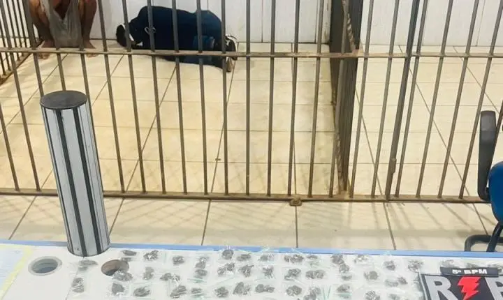 OPERAÇÃO BRASIL CONTRA O CRIME ORGANIZADO RESULTA EM PRISÃO E APREENSÃO DE 480 PORÇÕES DE DROGA EM PORTO VELHO
