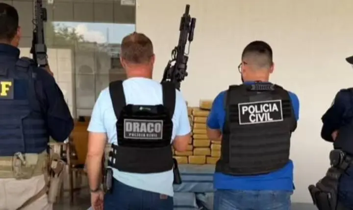 Operação conjunta resulta na apreensão de meia tonelada de skunk e prisão de suspeitos em Rondônia