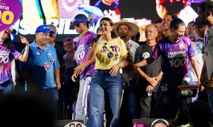 Ouro Preto reúne mil pessoas em noite de apoio a Mariana Carvalho