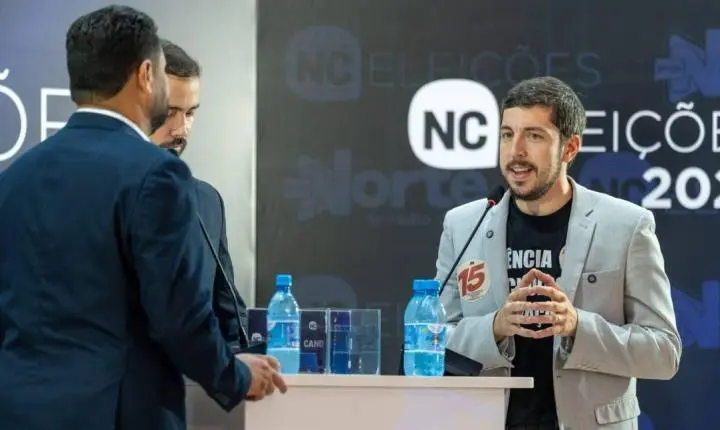 Pedro Abib enfrenta debate da TV Norte enquanto quatro candidatos viram as costas para Rondônia