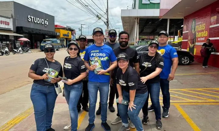Pedro Geovar dialoga com comerciantes da zona sul e apresenta prestação de contas do primeiro ano de mandato