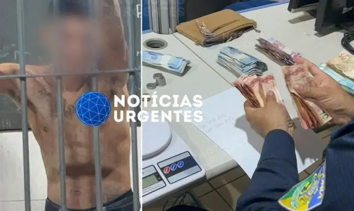 PM estoura boca de fumo e prende suspeito na zona leste