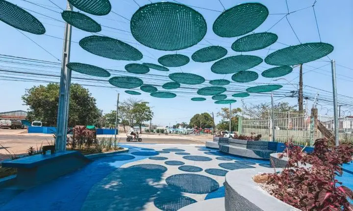 Pocket Park transforma área degradada em espaço de convivência