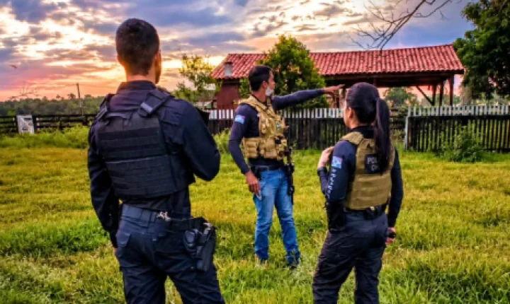 Polícia Civil cumpre mandado contra vigilante de escola investigado por tráfico de drogas em Costa Marques