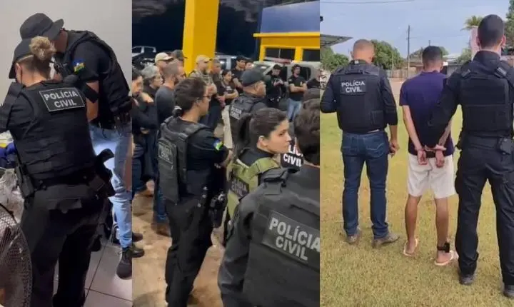 Polícia Civil deflagra operação para cumprir mandados por homicídio e combater facções criminosas em RO